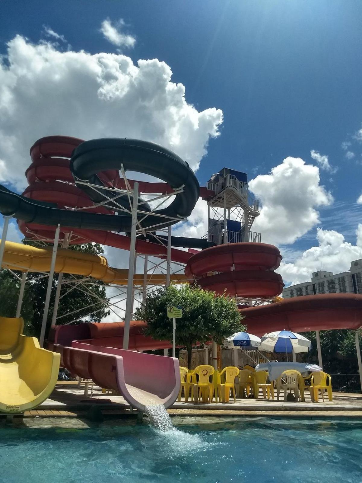 Jardins Acqua Park Lacqua Aparthotel Caldas Novas Bagian luar foto