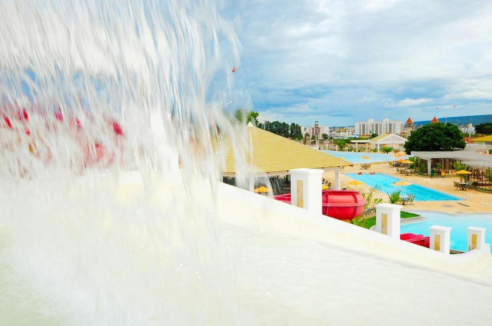 Jardins Acqua Park Lacqua Aparthotel Caldas Novas Bagian luar foto